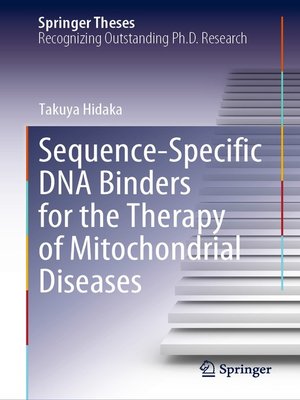 cover image of Sequence-Specific DNA Binders for the Therapy of Mitochondrial Diseases